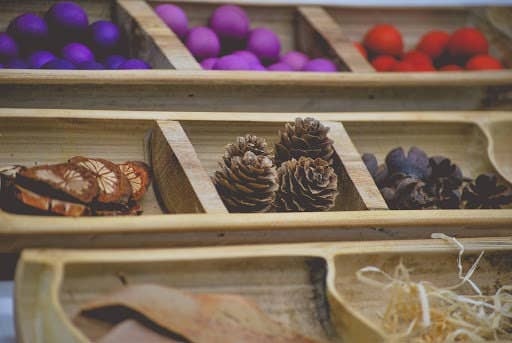 Bamboo Sorting Trays