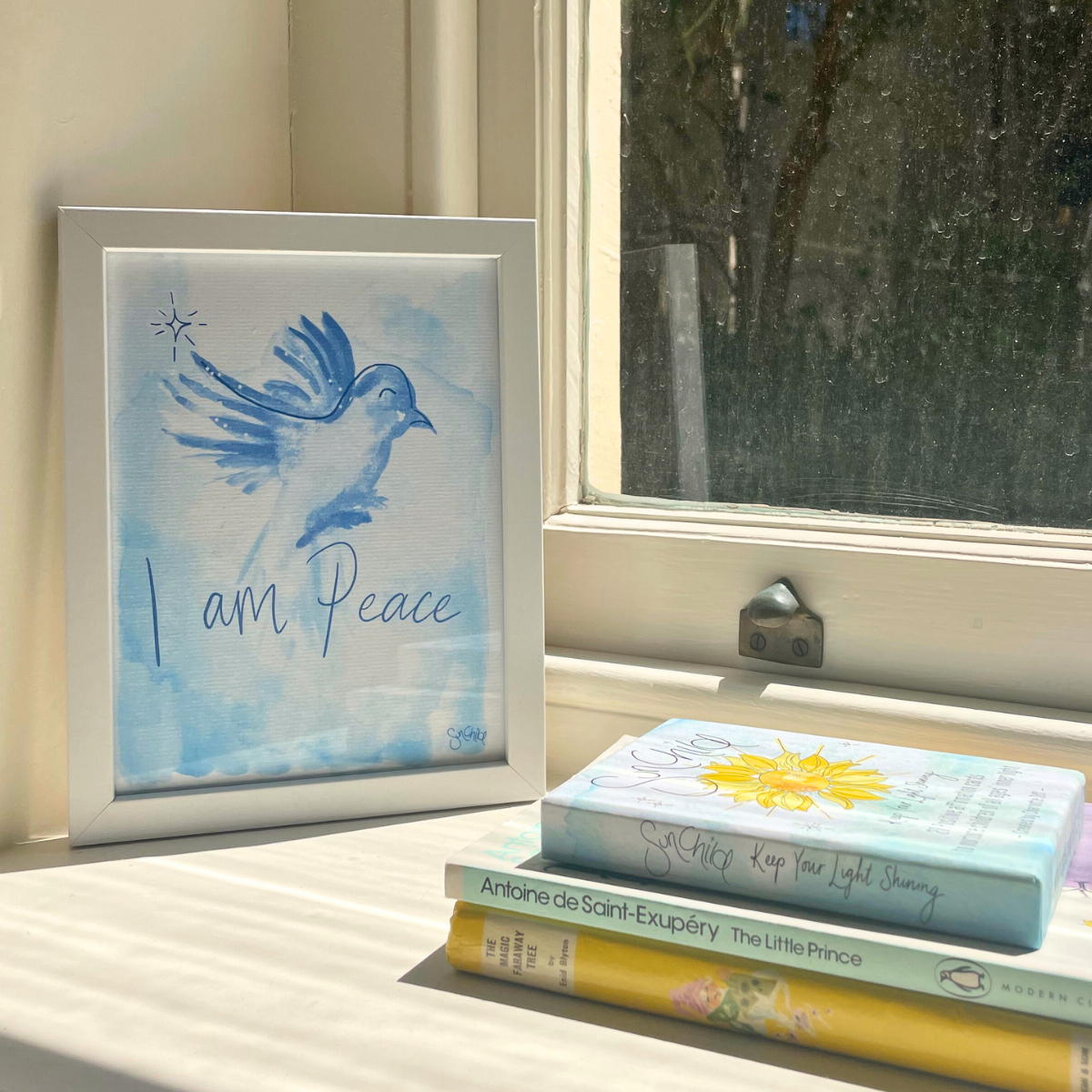 I am Peace - SunChild's Kids Art Print