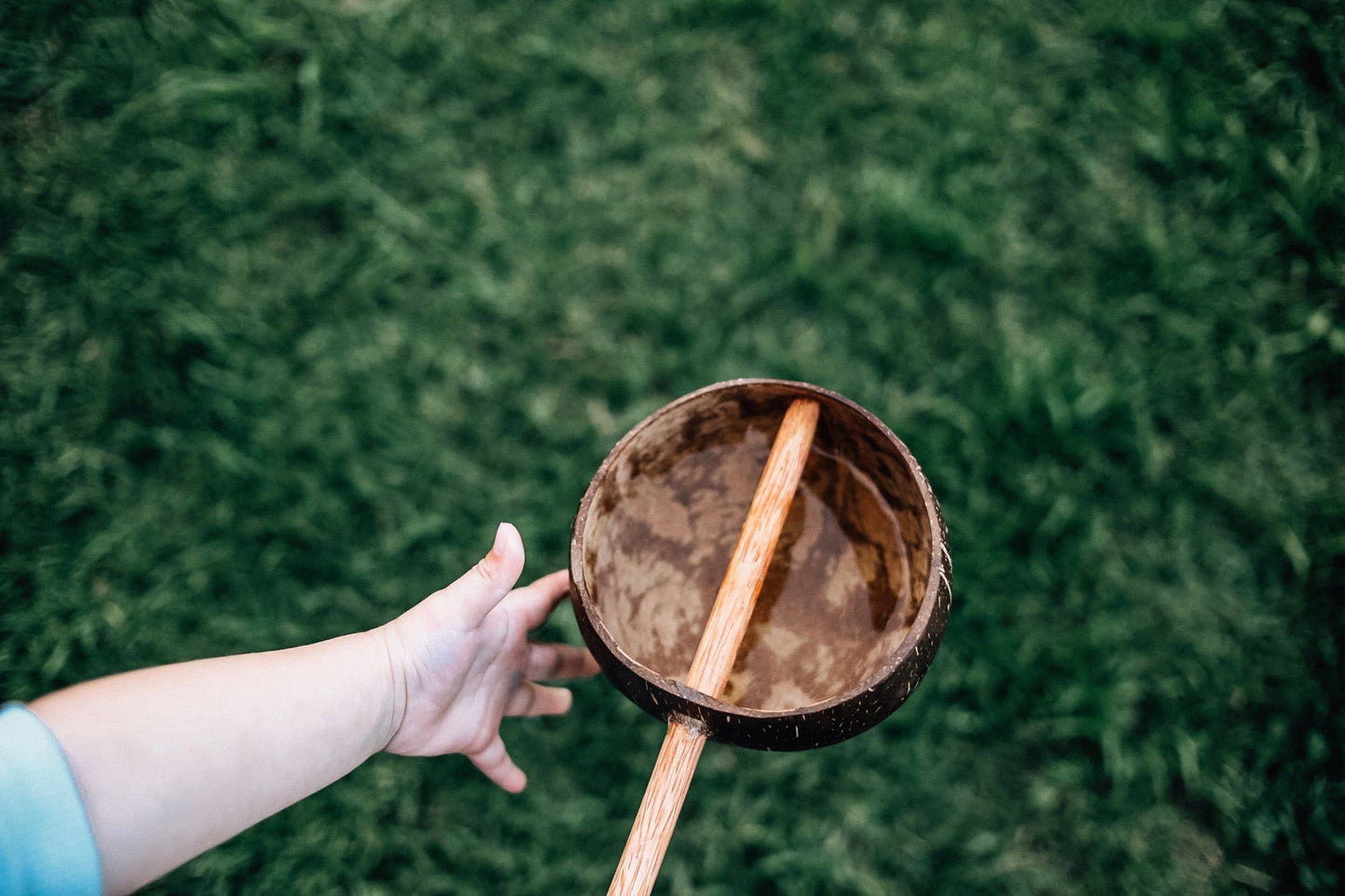 Coconut Shell Water Scoop