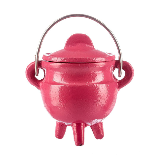 Cauldron with lid - various colours