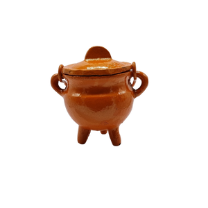 Cauldron with lid - various colours