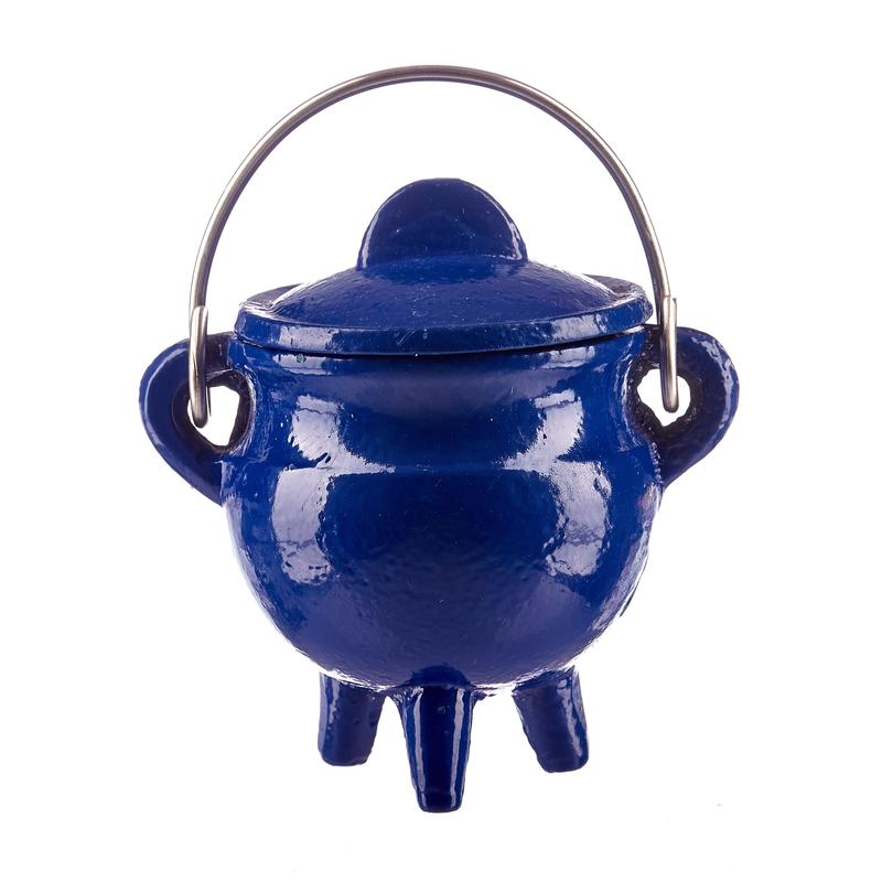 Cauldron with lid - various colours