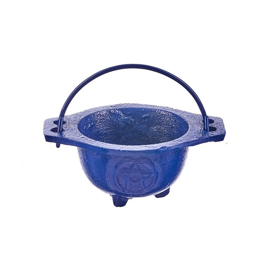 Cauldron without lid - pentagram - various colours