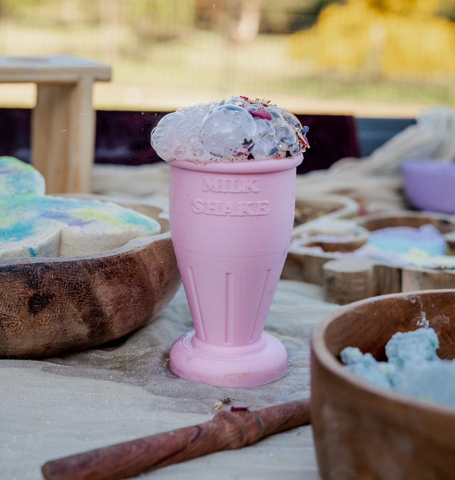 Milkshake Cup - Pastel Pink