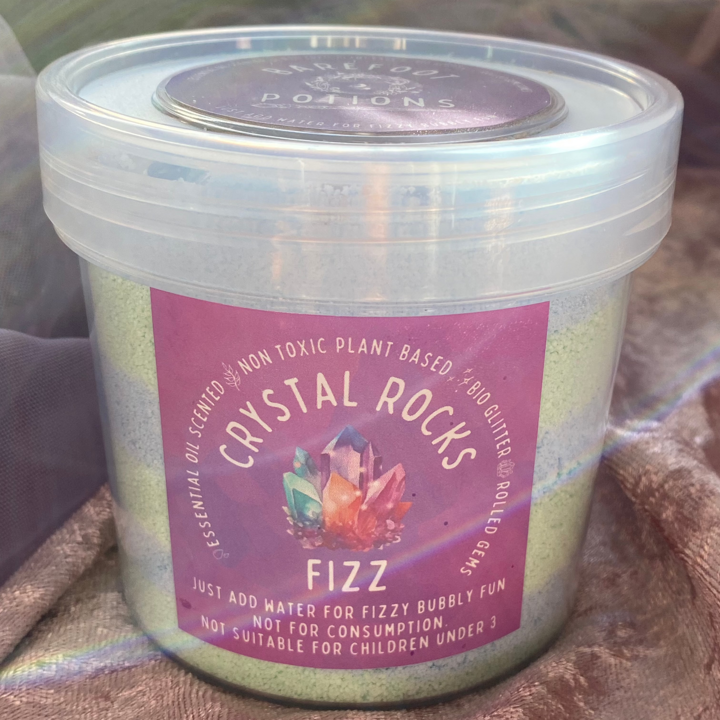 Crystal Rocks Fizz - Blue/Green - 500g