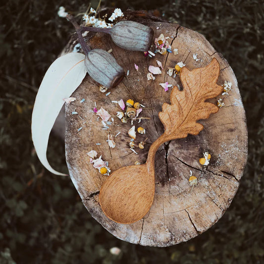 Handcrafted Leaf Spoon