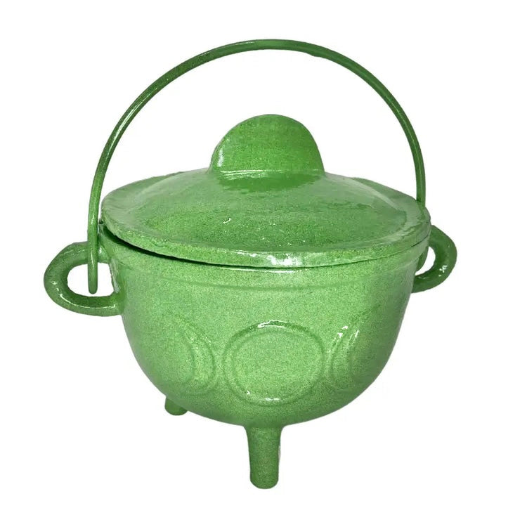 Triple Moon Green Cauldron