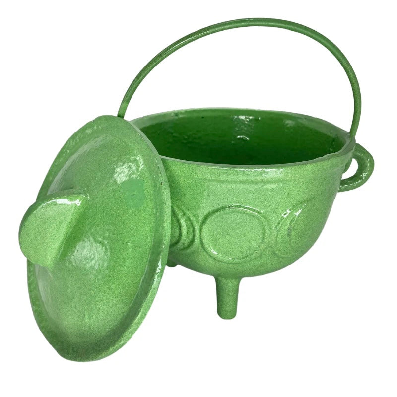 Triple Moon Green Cauldron