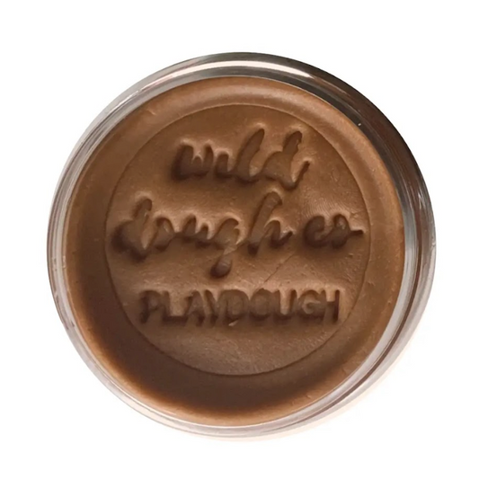 Wild Playdough - Chocolate Brown - Chocolate Scented