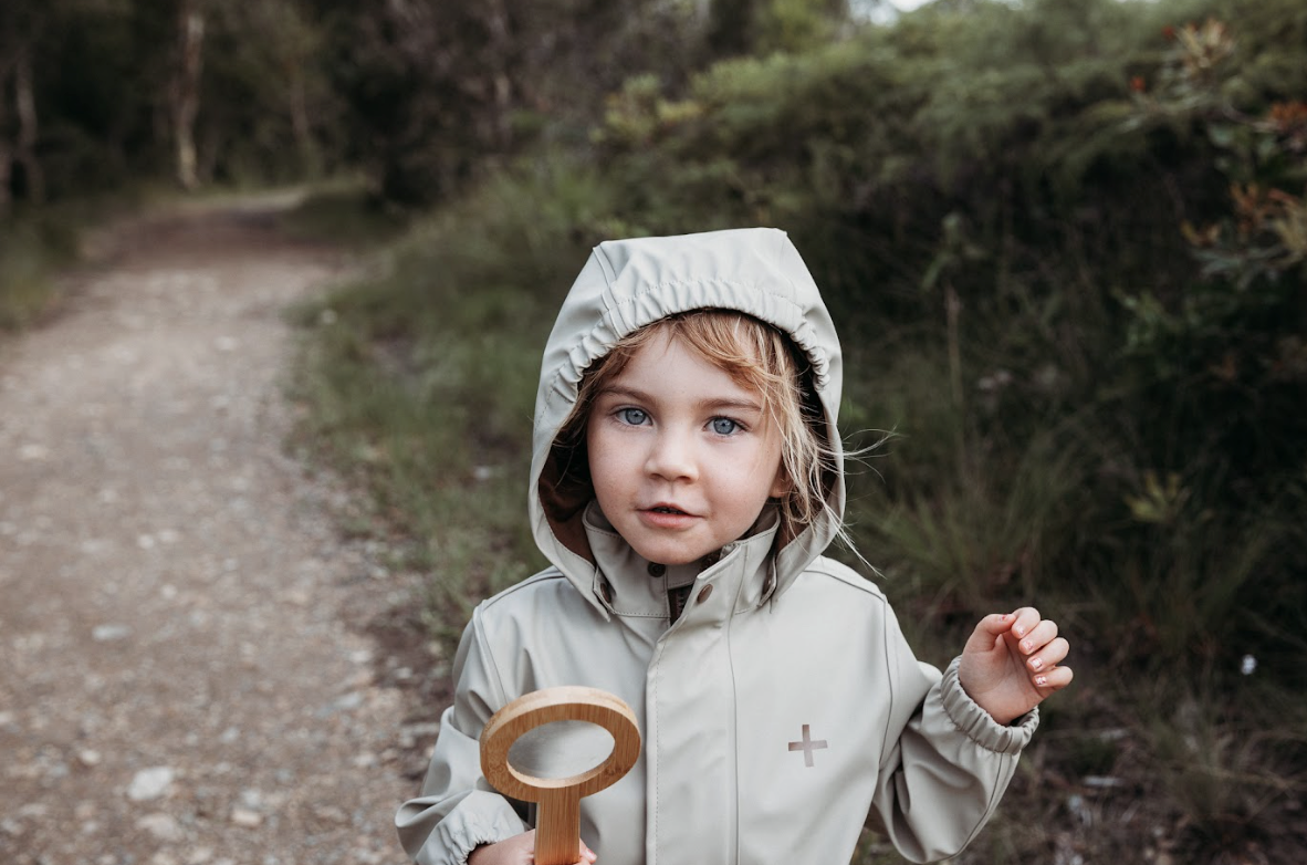 Recycled Rain Jacket - Sand