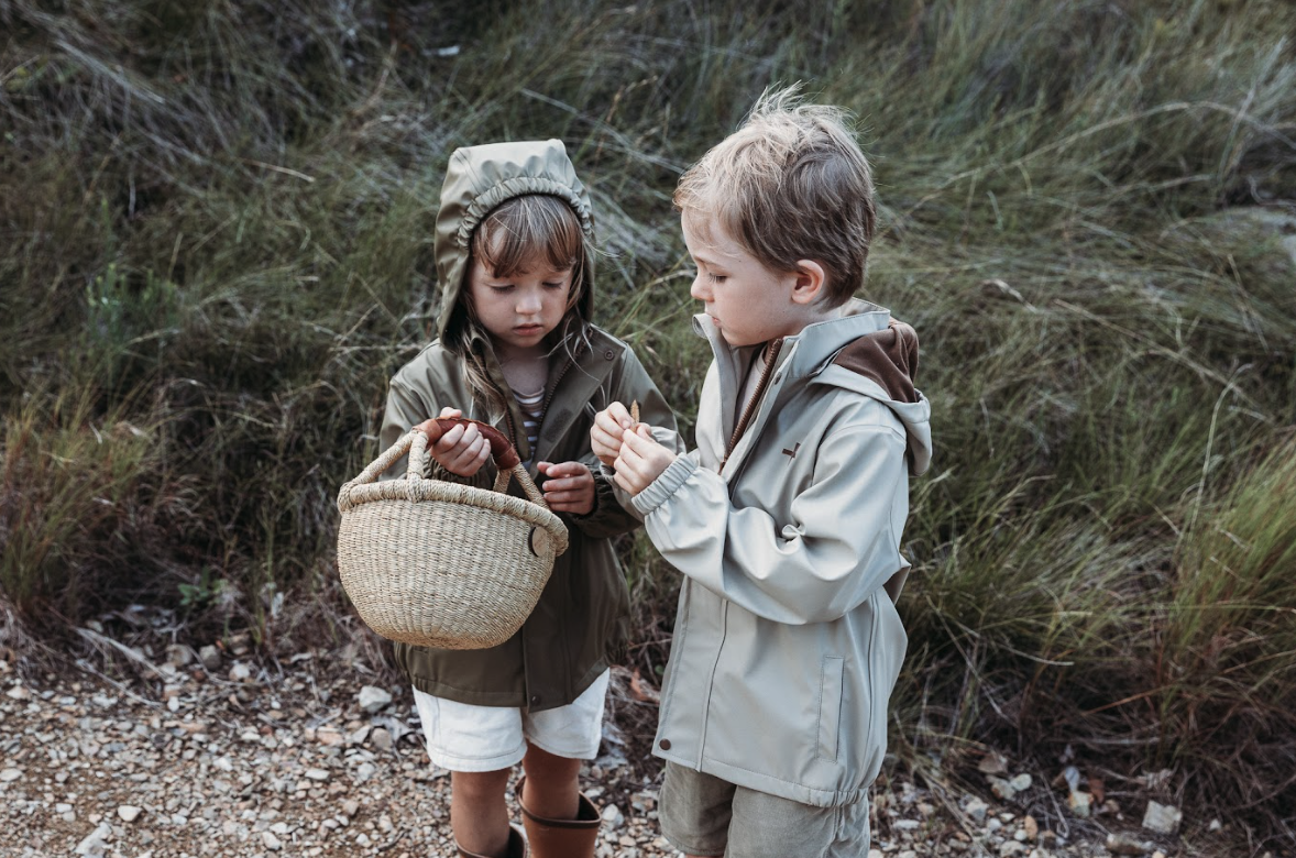 Recycled Rain Jacket - Olive