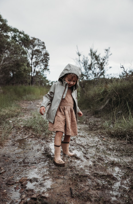 Recycled Rain Jacket - Sand