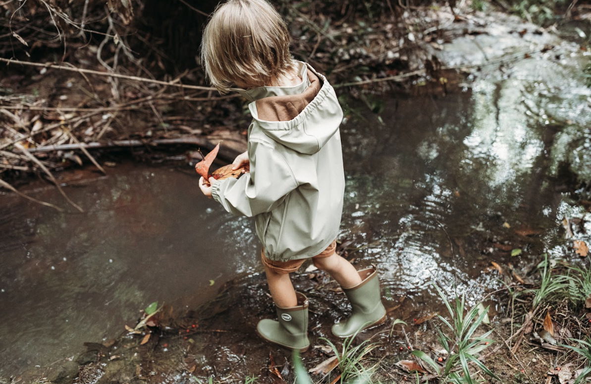 Recycled Rain Jacket - Sand