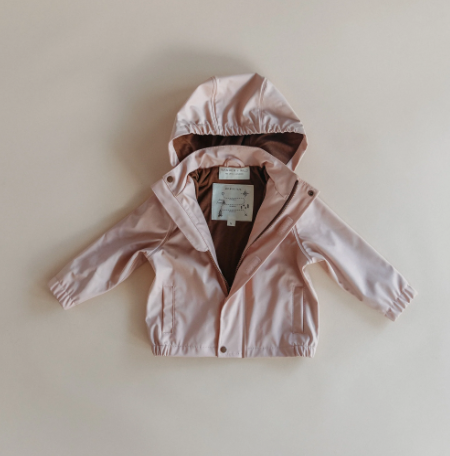 Recycled Rain Jacket - Desert Rose